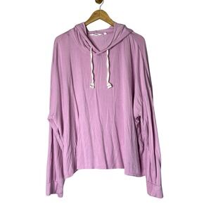 CANDACE CAMERON BURE The Malibu Lounge Hoodie Wisteria XL A396643
